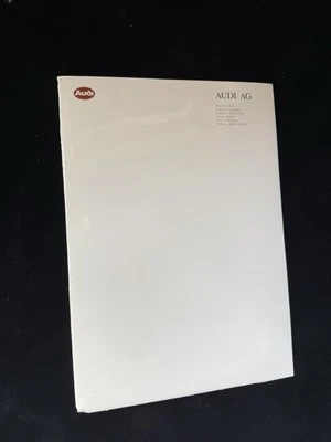 Audi 100 1989  Pressemappe Information Presse Mappe NEU (A38) - Bild 1 von 4