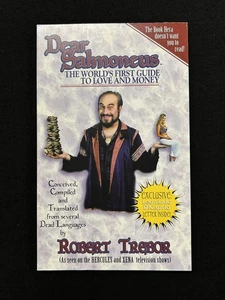 Robert Trebor DEAR SALMONEUS Guide to Love and Money XENA SC - Picture 1 of 4