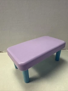 Vintage Little Tikes My Size Barbie Dollhouse Furniture * Coffee Table - Picture 1 of 8