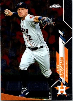 2020 Topps Chrome #102 Alex Bregman - Image 1 of 2