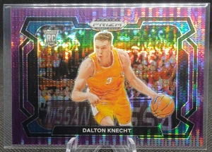 2024 DALTON KNECHT RC - 🏀 PRIZM DRAFT PICKS PURPLE PULSAR /55 NM-MT  - Bild 1 von 4