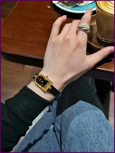 1 Pezzo Orologio Donna Romantico Retrò Letterario Nicchia Impermeabile, Elegante - Foto 1 di 24