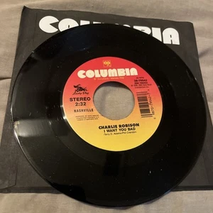 Charlie Robison, I Want You Bad / Barlight 45 RPM - Picture 1 of 2