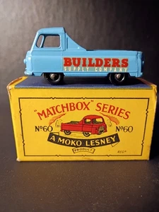 Matchbox #60A Morris J2 Pickup 1958 VN/MINT  In  Original B4 Box - Picture 1 of 16