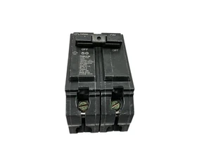 GE THQL2150 Q-Line 50 Amp 2 in. Double-Pole Circuit Breaker - Picture 1 of 2