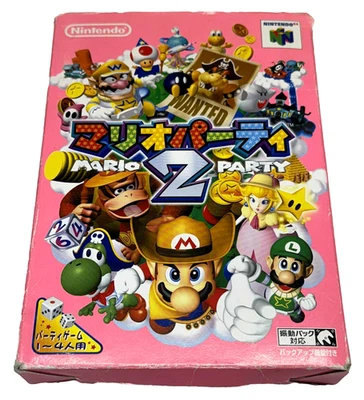 Boxed Mario Party 2 Nintendo 64 N64 NTSC/J Japanese *Complete* - Image 1 of 4