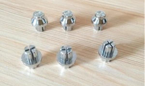 1 x Cerchio Rivetto Ruota Plastica Argento Cromato Ricambio Labbra IDEALE PER TEST FIT J7 - Foto 1 di 2