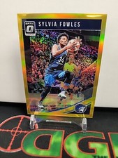 2019 WNBA Donruss Optic Sylvia Fowles 2/10 GOLD Prizm 💰 #7 Minnesota Lynx