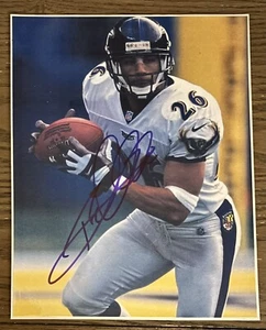 ROD WOODSON handsigniertes signed 8x10 Foto Baltimore Ravens HOF LOOK 👀 - Bild 1 von 2