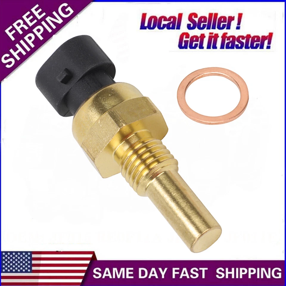 Coolant Water Temperature Sensor For Buick Chevrolet GMC Opel 96181508 25036898 - Image 1 of 4