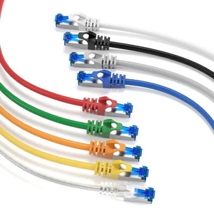 CAT 7 Patchkabel S/FTP Ethernet RJ45 Netzwerkkabel LAN DSL Lankabel 0,25m - 50m - Bild 1 von 17