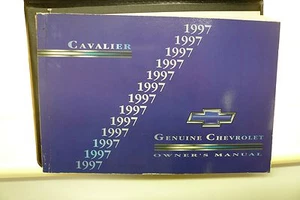 1997 Chevrolet Cavalier owners manual pack with case & warranty info NOS - Bild 1 von 3
