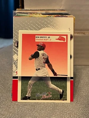 2003 Fleer Double Header #247-48 Ken Griffey Jr./Barry Larkin reds! MK11 - Image 1 of 2