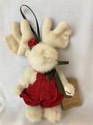 BOYDS BEARS Doll MABEL WITMOOSE Plush Moose 1999 Toy Ornament Archive Collection