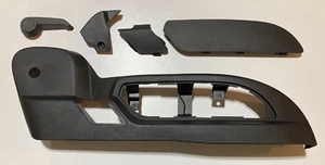 09-16 Enclave Acadia Traverse Passenger Manual Seat Side Bezel Trim Panel Black - Imagen 1 de 22