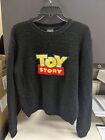 Disney Forever 21 Size M Toy Story Sweater Black Long Sleeve Pullover Acrylic