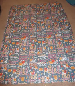 Thankgiving Tablecloth Felted underneath 51" x 66" - Picture 1 of 3