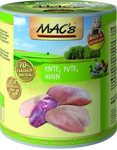 MACs Cat Ente, Pute, Huhn | 6x 800g Katzennassfutter - Bild 1 von 1