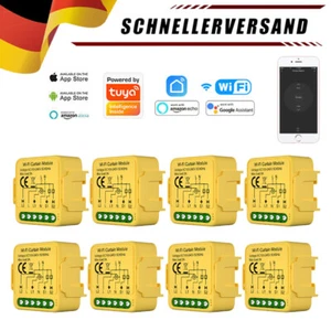 Mini Tuya WiFi Vorhang Modul Schalter Controller für Rollläden Jalousien Motorsc - Picture 1 of 20