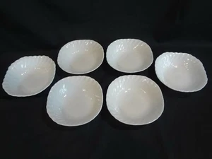 Johnson Brothers Ironstone Regency White - 6 Square Cereal Bowls - Picture 1 of 7