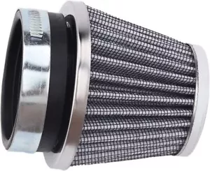 New 54MM CHROME AIR FILTER Kawasaki KZ 750 76-79 EX 500 97-04 Motorcycle H AF25 - Bild 1 von 6