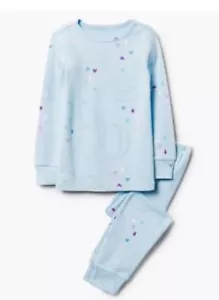 NWT Gymboree RISING STARS Girls PJs Pajamas Moon Stars Clouds Size 3 - Picture 1 of 1