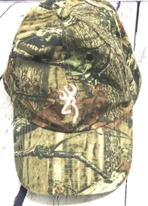 Browning Ball Cap Hat Womans Strapback Camouflage Pink Deer hunting - Bild 1 von 6