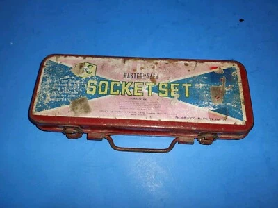 Antigo Coast To Coast MasterCraft, 11 peças 3/8" conjunto de soquete Dr e estojo, completo  - Imagem 1 de 4