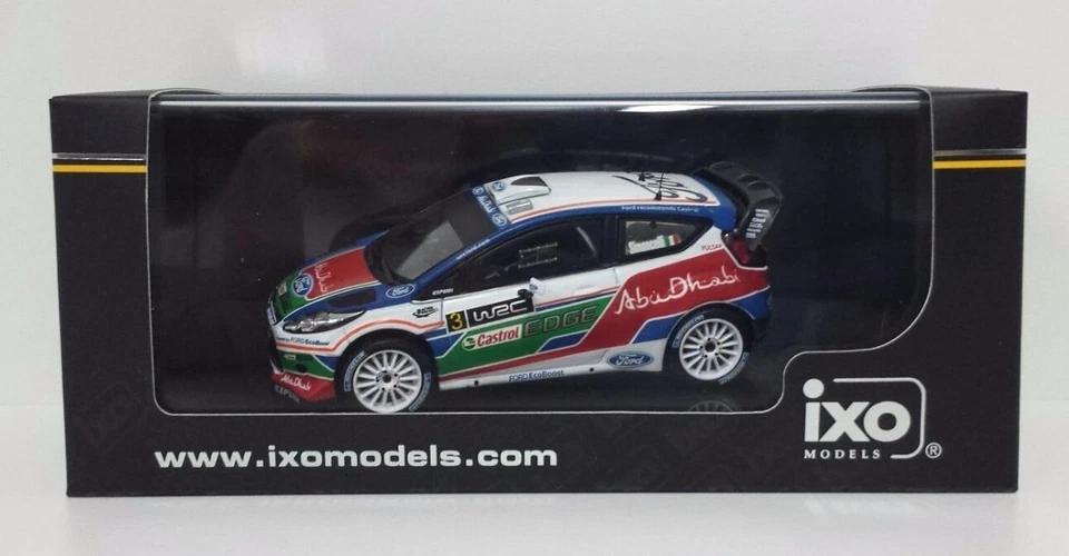 Ford Fiesta WRC Kirkbride Test 2011 - Ixo 1/43