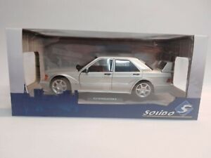 Solido Mercedes Benz 190E Evo 2 W201 Street Argent 1990 1/18 S1801005