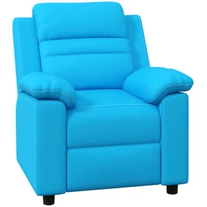 NEU Qaba Kinder Relaxsessel, Kleinkind Leder Sofa Loungesessel mit Armlehne, Fuß - Bild 1 von 8