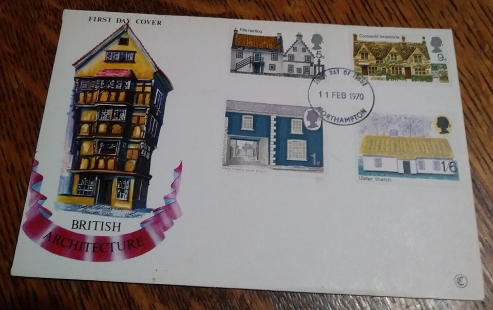 GB First Day Cover BRITISH ARCHITECTURE  1970 {samwells} T280 - Image 1 of 1