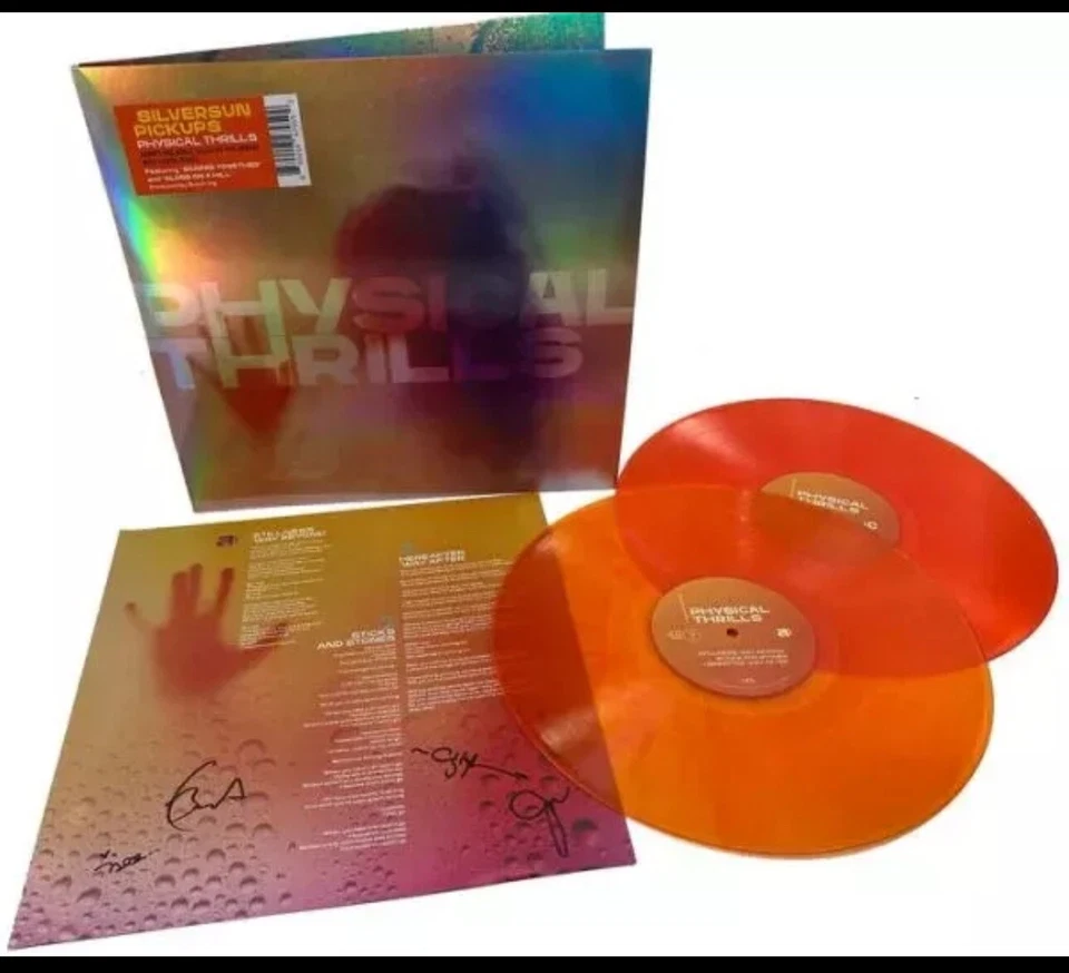 Silversun Pickups Physical Thrills Signed Insert Orange Vinyl 2XLP [New Sealed] - Image 1 of 1