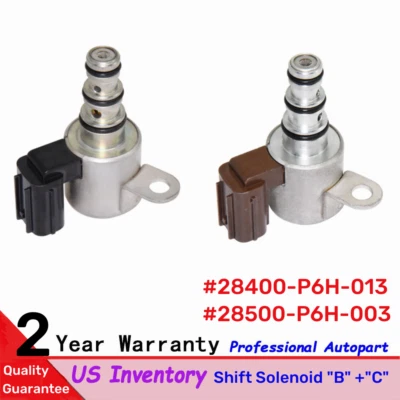 Transmission Shift Control Solenoid Valve B&C Kit For Honda Accord Acura CL 3.0L - Image 1 of 4