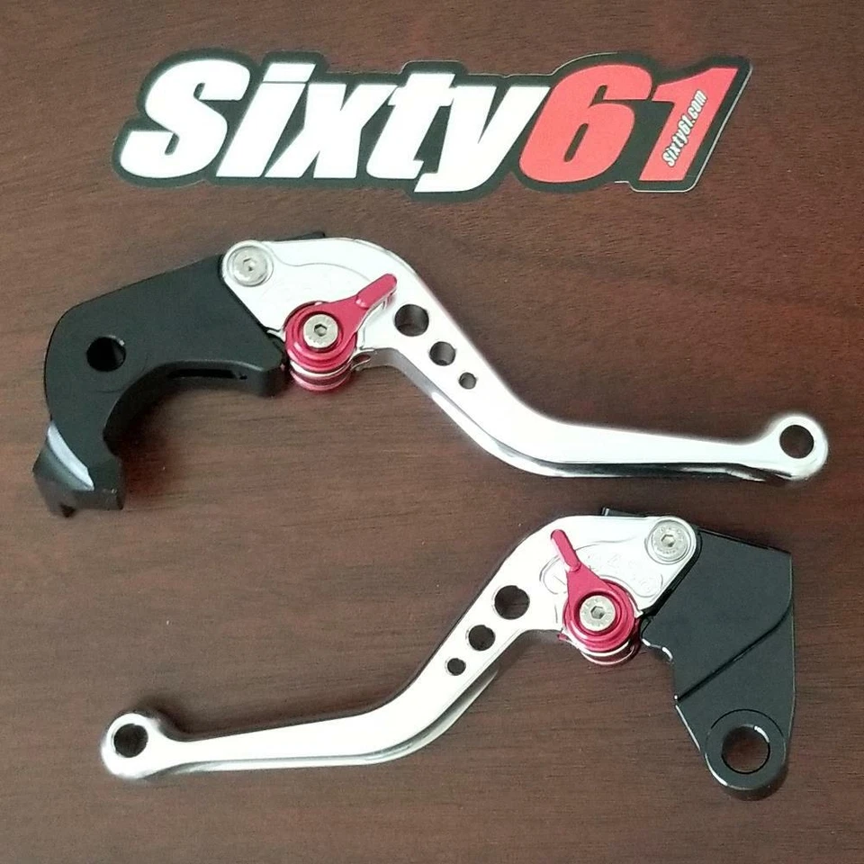 Alavancas de prata para Honda CBR600RR 2003-2006 embreagem de freio curta ajustável CBR - Imagem 1 de 1