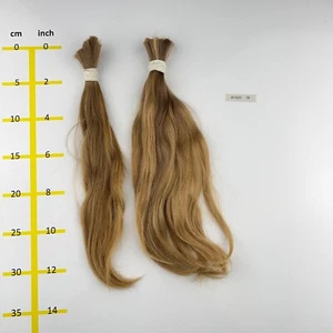 Europäisches Echthaar Rohhaare lichtblond mind.100 Gr 30-35cm - 30032558 - Picture 1 of 1