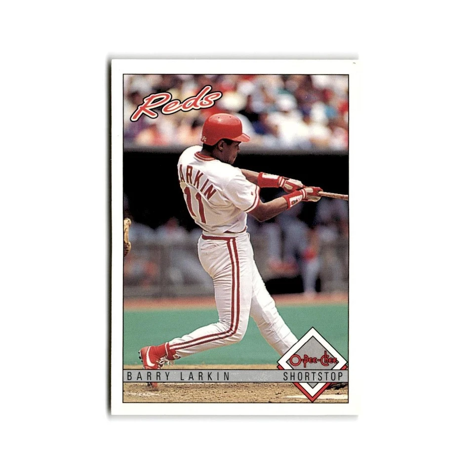 Barry Larkin 1993 O-Pee-Chee #147 Cincinnati Reds Baseball Card NM - Image 1 of 3