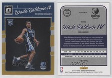 2016-17 Panini Donruss Optic Gold Prizm /10 Wade Baldwin IV #164 Rookie RC