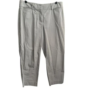 Ann Taylor Pants Womens 8 Gray Career Casual 34x25 - Picture 1 of 9