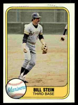 1981 Fleer Bill Stein #605 - Seattle Mariners - Image 1 of 2