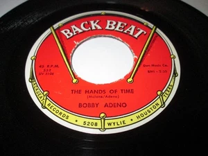 BOBBY ADENO THE HANDS OF TIME 45 7" VG+ US BACK BEAT VINYL HEAR NORTHERN SOUL - Bild 1 von 2