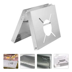 Stainless Steel Folding Camp Stove Stand Burner Stand for Camping - Picture 1 of 12