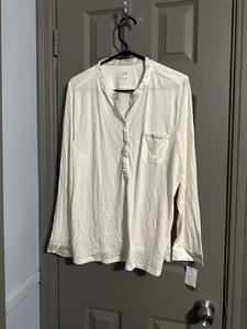 Camicetta donna J. Jill 100% seta taglia XL piccola vendita al dettaglio $59 nuova - Foto 1 di 9