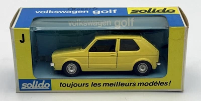 Solido - Yellow Volkswagen Golf - 1:43 Scale #19 - Image 1 of 4