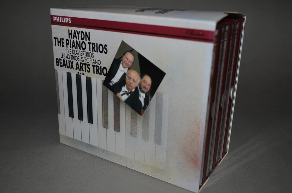 Haydn - Beaux Arts Trio – Complete Piano Trios / Philips 1991 / Germany/ 9CD Box - Bild 1 von 3