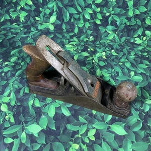 Vintage Stanley Bailey No 4 Smooth Wood Plane Made In England - Picture 1 of 9