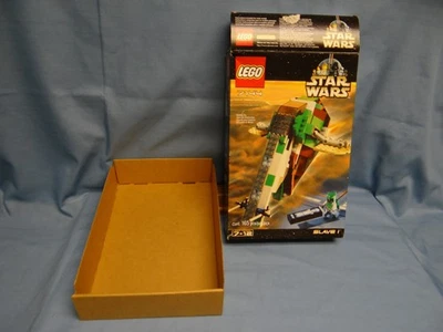 LEGOS 7144 STAR WARS SLAVE 1 COMPLETE MINIFIGURES, INSTRUCTIONS,ENCLOSURES,BOX - Image 1 of 4