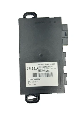 Unidad de módulo de control de techo superior convertible Audi A5 S5 8F 2010-17 8F0959255 Foto 1 de 4