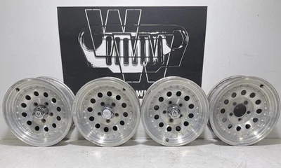 Qty 4 American Racing Outlaw 2 15x7 Aluminum Wheels Jeep TJ Wrangler 97-06 AR62 - Image 1 of 4