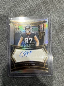 Select Cade Stover Rookie Signatures 2024 radiocontrol novato automático #/399 Texans - Imagen 1 de 2